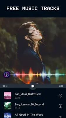 Video maker with music android App screenshot 4